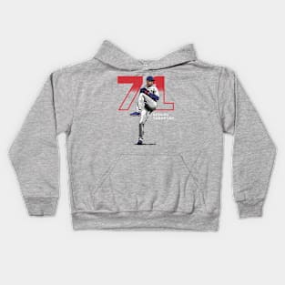 Keegan Thompson Chicago C Outline Kids Hoodie